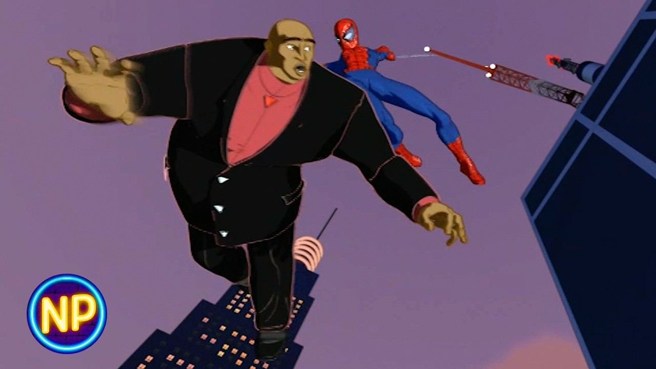 Spidey Gets the Chip Back and Makes it to MJ's Performance | Spider-Man: The Series (2003)