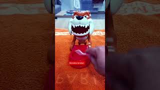 MAD DOG WITH RED BISCUIT #ASMR#asmrvideo #maddog #shortvideo