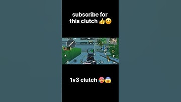 Best 1v3 clutch 🥵🥵 #bgmi #1v3 #clutch #gaming #shorts #subscribe #like