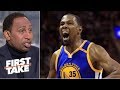 'You don't have a chance' against the Warriors if KD is aggressive - Stephen A. | First Take