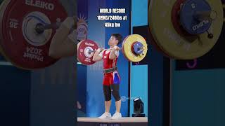 New world record in the clean&amp;jerk!