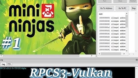 [Outdated!]-[PS3 Emulator] RPCS3-Interpreter-Vulkan  |  Mini Ninjas  #1