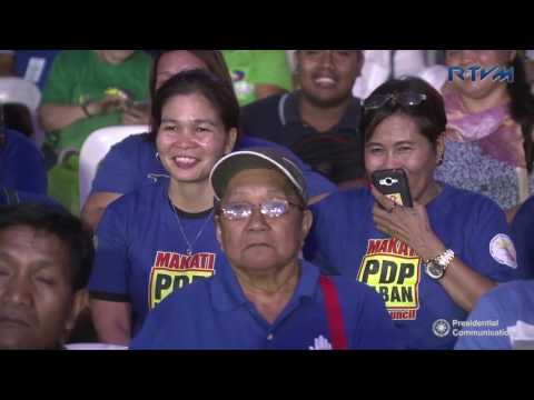 Partido Demokratiko Pilipino (PDP) Laban 35th Anniversary (Speech) 3/12/2017