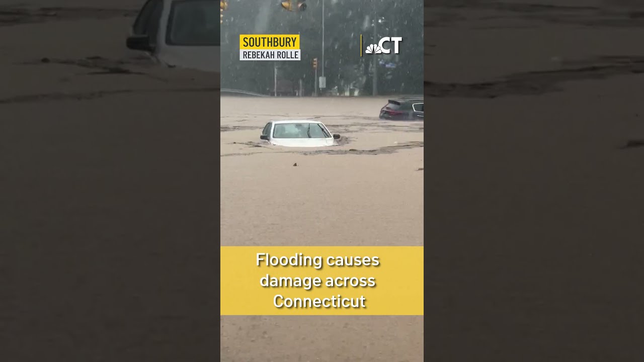 Flooding Leads To Damage Across Connecticut