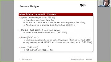Cryptanalysis of Draco