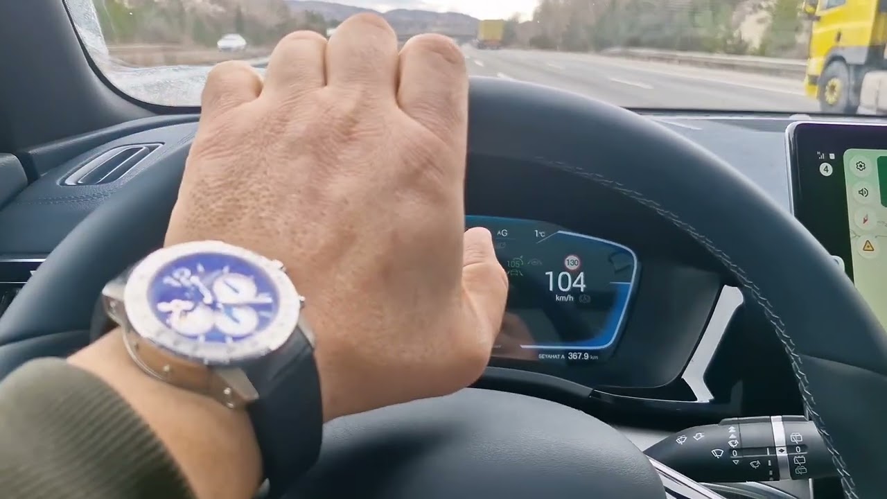 BYD Seal U EV ile İki kişi Kış Mevsimi İstanbul Polatlı arası yolculuk tüketim verisi