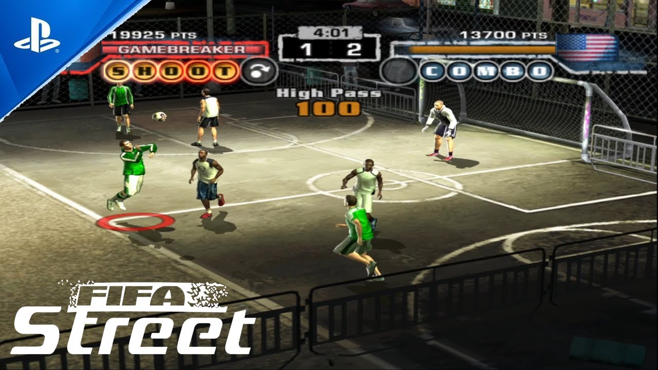 FIFA Street PlayStation 2 Gameplay No Commentary