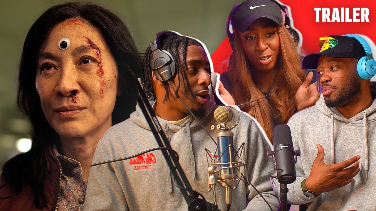 EVERYTHING EVERYWHERE ALL AT ONCE | Trailer REACTION | "What did we just watch?!?!"