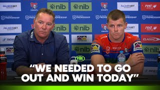 O'Brien relieved after Knights bounce back | Knights Press Conference | Fox League
