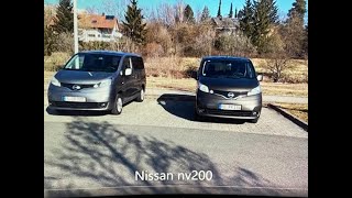 : Nissan nv200  5  7  