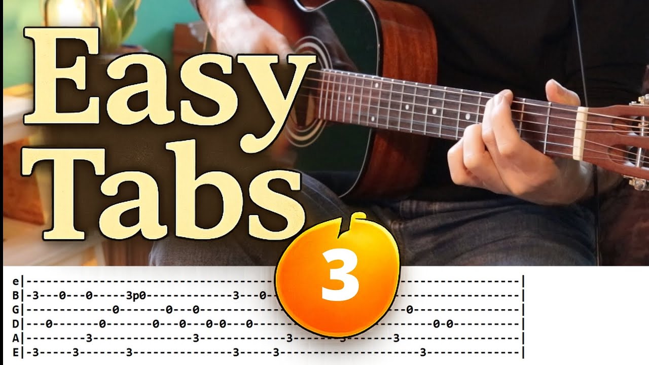 Short & Easy Fingerstyle Guitar for Beginners – Simple Melody with Tabs 