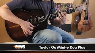 Taylor GS Mini-e Koa Plus - WMS Brasil