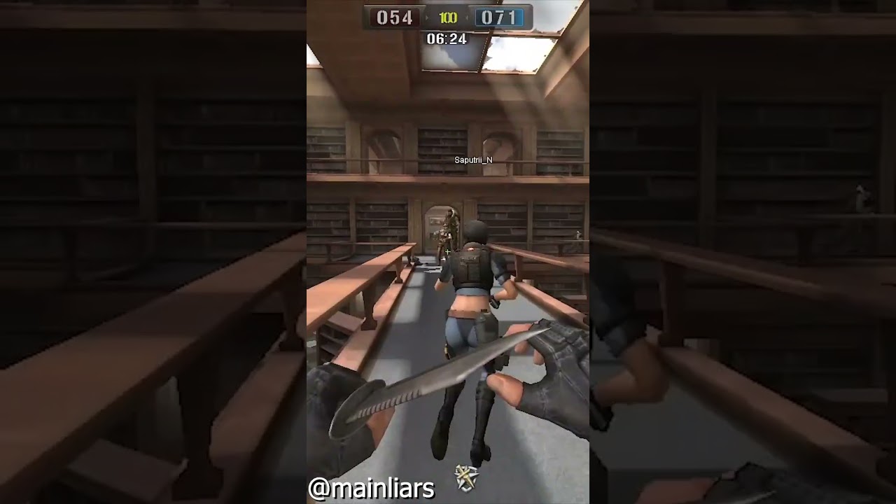 Death Match : Burning Hall - Melee Weapon / Point Blank / mainliars