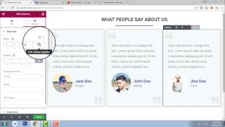 Testimonials Design in Elementor Page Builder for Wordpress