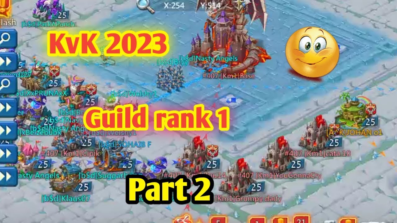 KvK 2023 | Guild rank 1 | Part 2 | Lords Mobile - YouTube