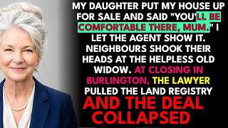 My Daughter Convinced an Agent to List My House—Neighbours Shook Their Heads at the Helpless Wido...