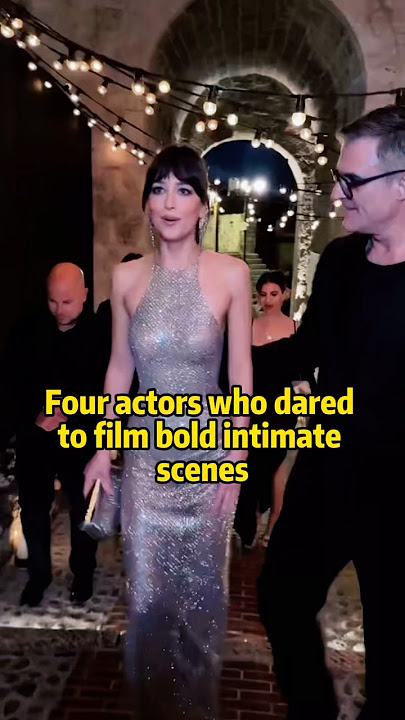 Four actors who dared to film bold intimate scenes #celebrity #foryou