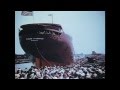 Launch of the EDMUND FITZGERALD Hull #301, Great Lakes Engineering Works (1958)