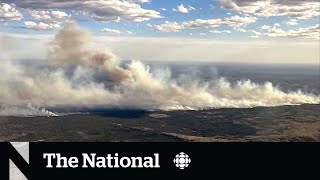 Wildfires force hundreds to evacuate in northern Alberta and B.C.