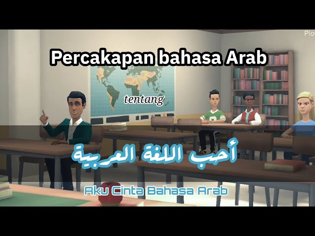 Percakapan animasi bahasa arab class=