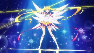 Sailor Moon Cosmos  Silver Moon Crystal Power Make Up Italian Dubbed Fanmade surround 