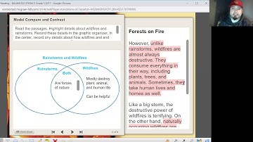 Comprehension Skill: Compare and Contrast