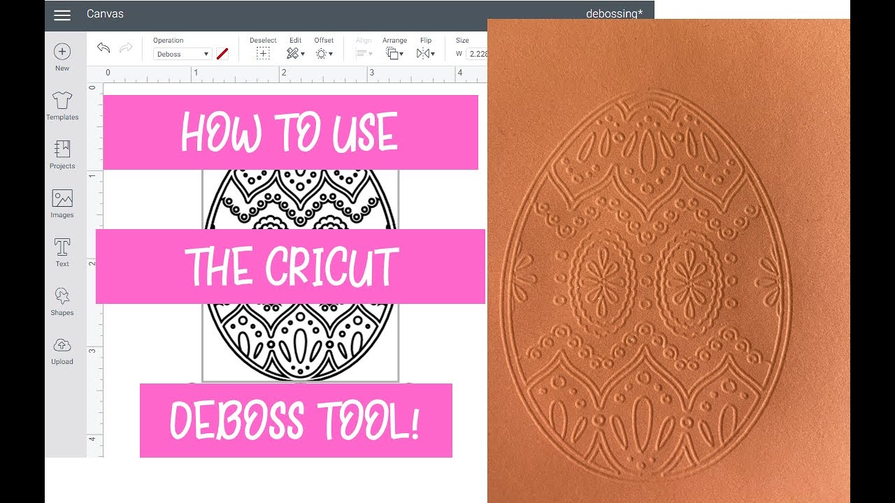 How to Make a DIY Leather Cuff Bracelet with the Cricut Debossing Tool -  Well Crafted Studio