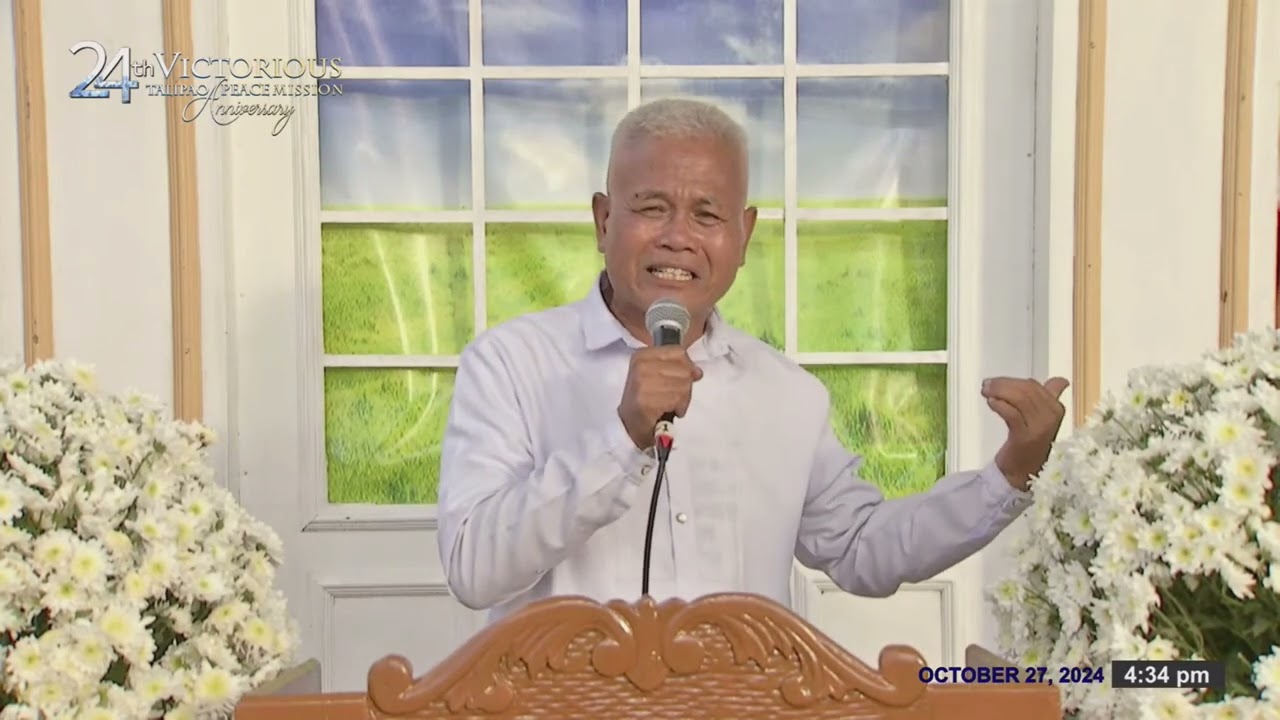 Свидетельство любимого брата полковника Рикардо Капалада I, 24-я годовщина миротворческой миссии ...