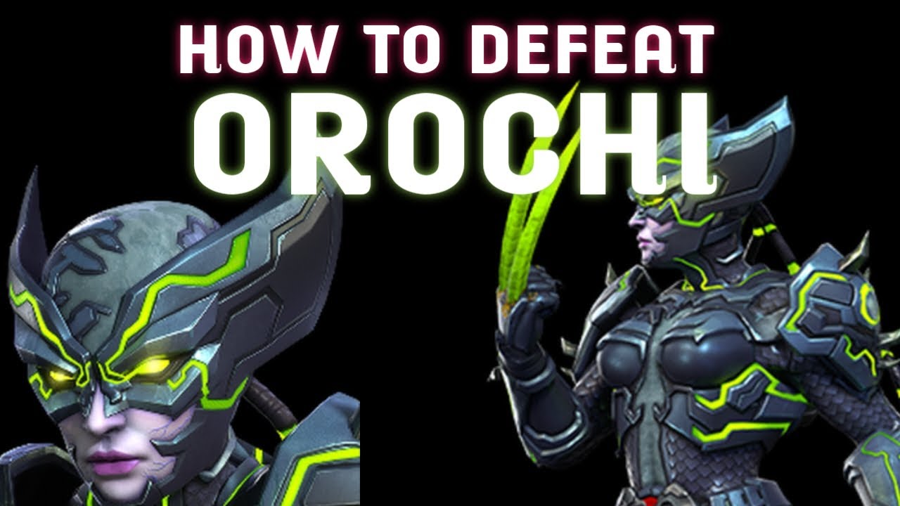 How to defeat Orochi boss of act 9.1.6 in MCOC | Marvel Contest of Champions
