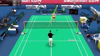 Badminton 3d championship gameplay screenshot 5