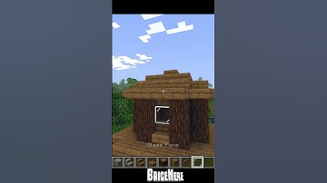 How to build a Medieval House in Minecraft part 4 #minecraft #tutorial #shorts #short #shortvideo