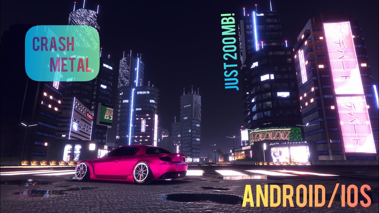 This game is from 2050!              Crash metal gameplay, most realistic car game…