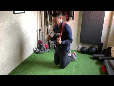 Banded Triceps Drop-Set