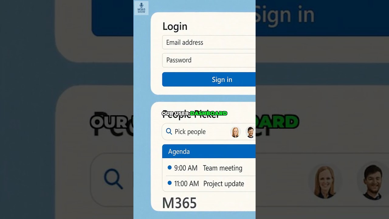 Stop Coding Login Screens! Here's the Fix 👇 #shorts #m365 #GraphToolkit