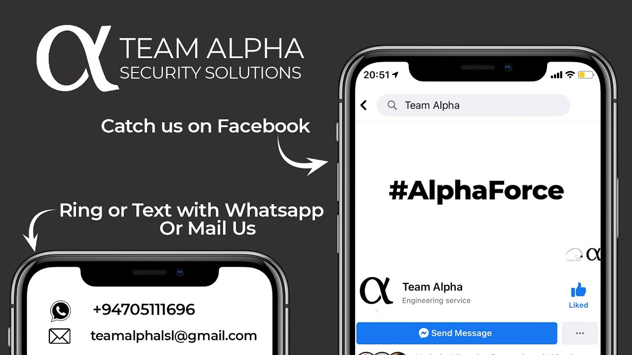 Contact Team Alpha for all of your Security needs! 💂‍♂️ #CCTV # ...
