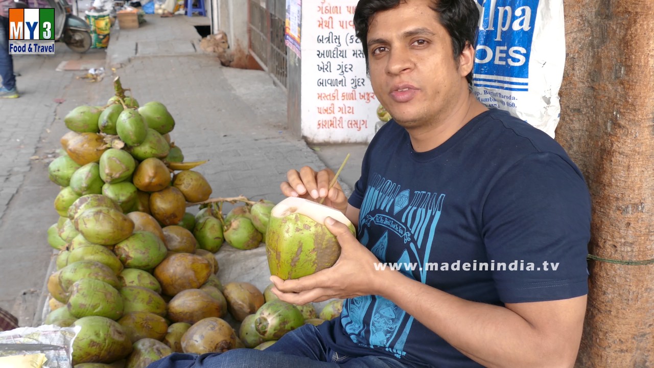 COCONUT WATER | REGULAR HEALTHY STREET DRINK IN INDIA street food | STREET FOOD