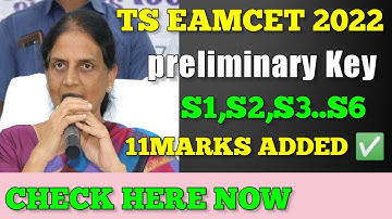 11marks added successfully✅:ts eamcet 2022||check your shift wise marks||#tseamcet2022 #tsupdates