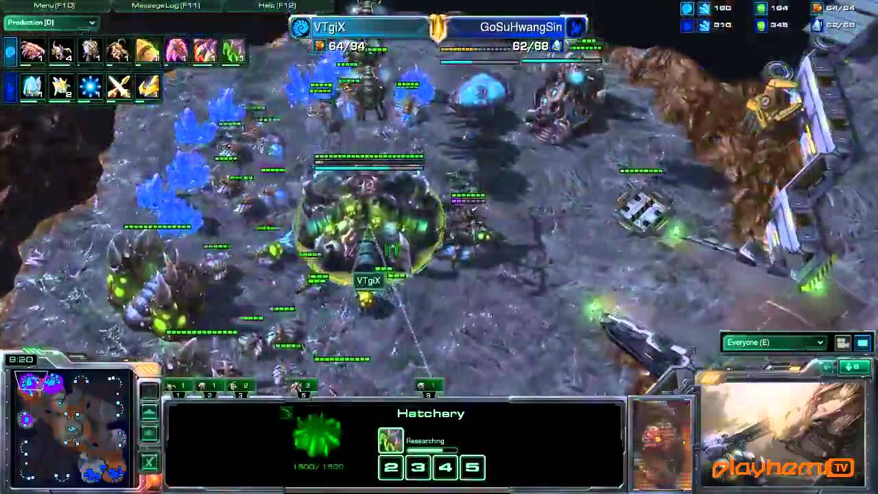 Playhem $75 Daily: VTgiX (Z) vs GoSuHwangSin (P) Antiga Shipyard