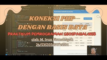 PEMBAHASAN KONEKSI PHP DENGAN BASIS DATA | PG WEB| ACARA 8 | M. IVAN FIRMANSYAH - 24/535333/SV/24201
