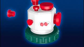 IBC lock med inbyggda adaptrar MULTIFLEX® BLOCK