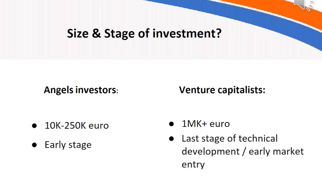 Angel investors vs Venture capitalists - YouTube