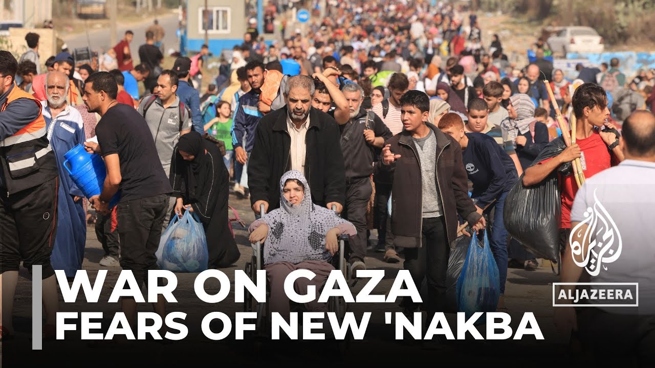 آلاف الفلسطينيين يفرون إلى جنوب قطاع غزة