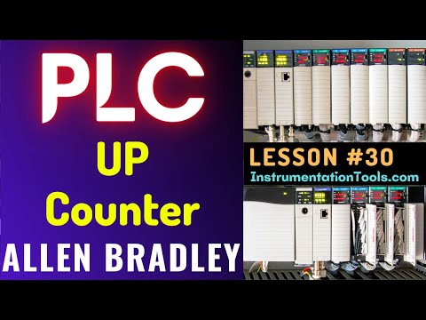 PLC Training 30 - UP Counter (CTU) Programming | RsLogix 500 PLC Course