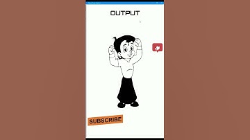 Chhota Bheem Sketch usung Python Tutle Graphics on Python Programming #shorts #coding #python #viral