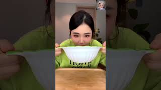 YY'S crunchy slush #yyice #mukbang i ice