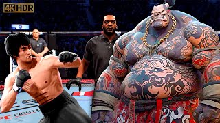 TRUE Bruce Lee vs. Ogre Samurai | EA Sports UFC 5