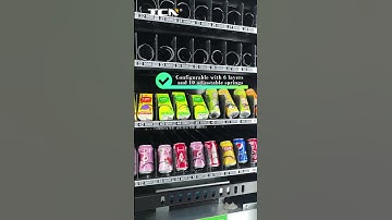 TCN snack and beverage vending machines accept Euro payments！ #vendingmachine #tcnvendingmachine