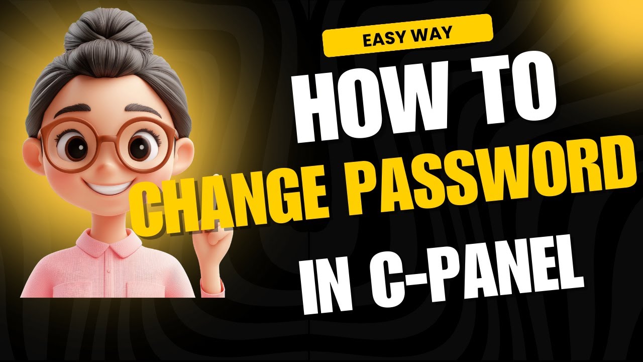 How to change password on cPanel | change your cpanel password in 2 ...