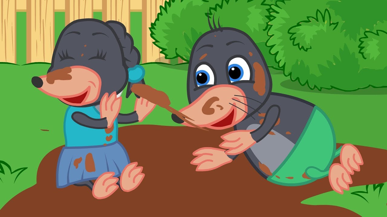 Benny Mole en Français - Jouer dans la boue Dessin Animé 2020 en Français