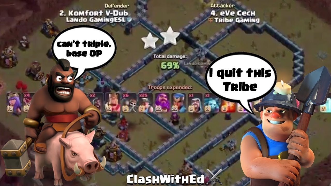 Ed's Bespoke War Base vs Tribe Gaming - ESL Tournament